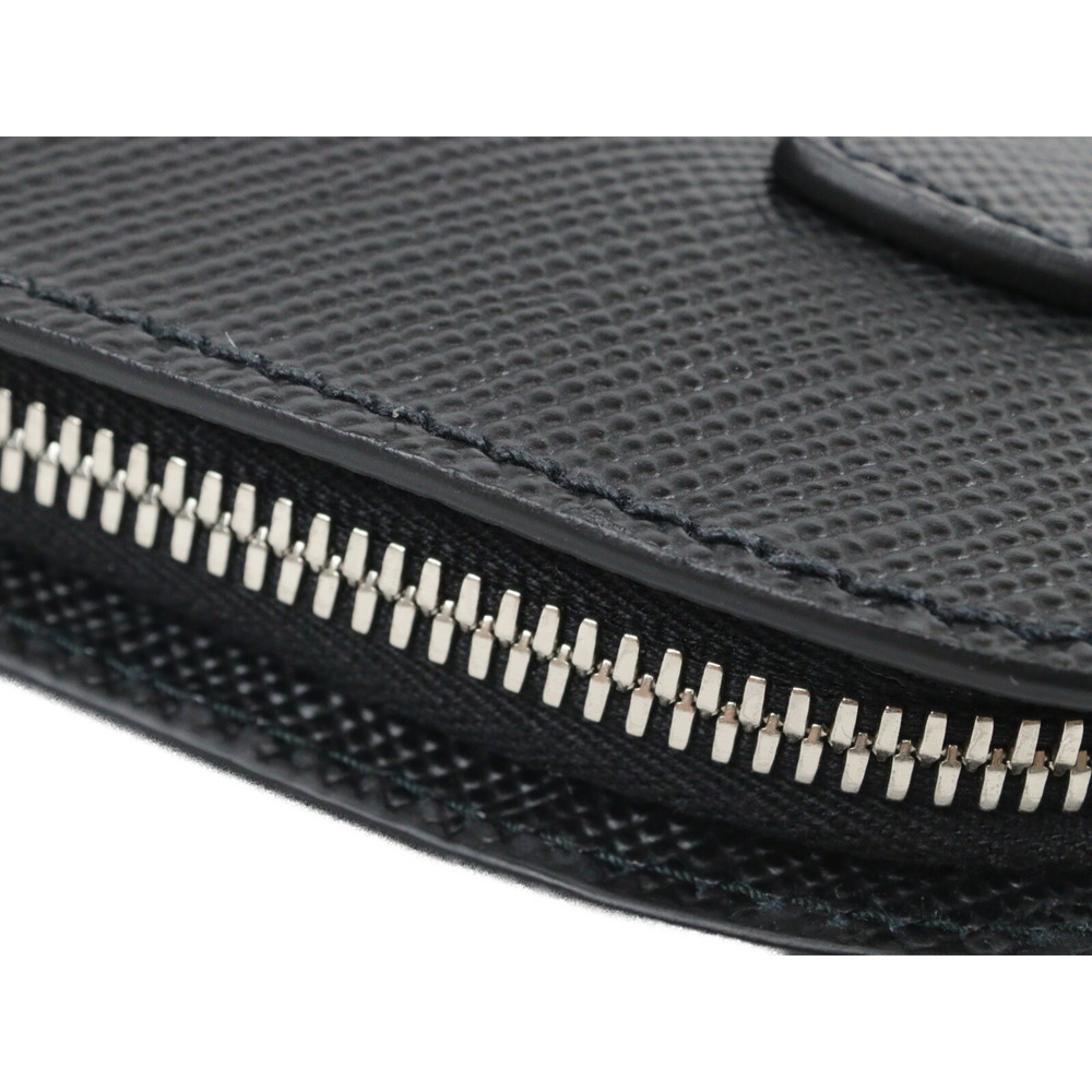PRADA Clutch Bag Black Leather - Picture 7 of 7